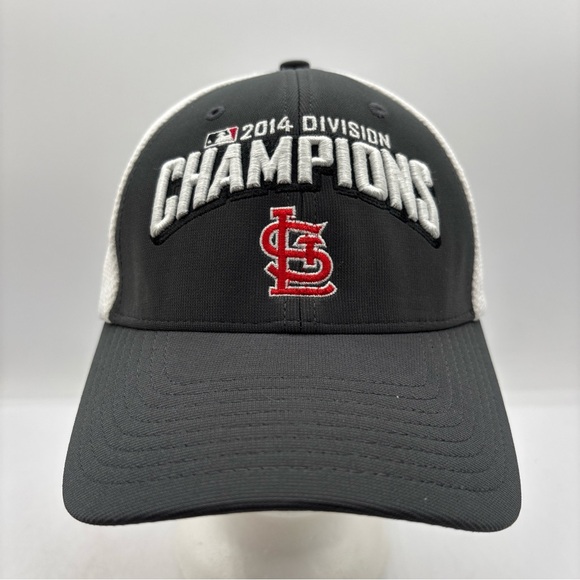 ‘47 Brand Other - St Louis Cardinals 47 Brand 2014 Division Champions Gray/White Adjustable Hat